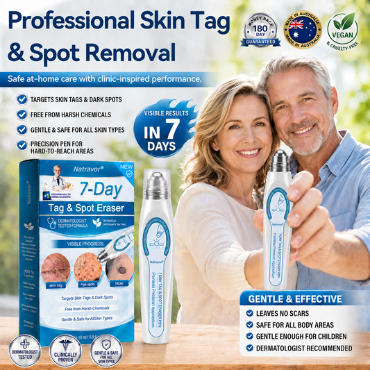 Natravor®💎7-𝐷𝑎𝑦 𝗧𝐚𝐠 & 𝗦𝗽𝐨𝐭 𝐄𝐫𝒂𝒔𝒆𝒓(Zero Pain, Zero 𝐒𝐜𝐚𝒓𝒔 Rollerball)