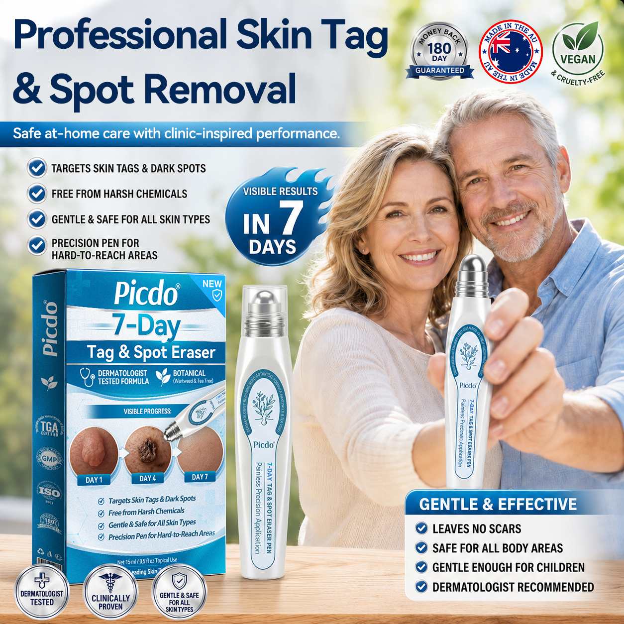𝐏i𝐜𝐝o®💎7-𝐷𝑎𝑦 𝗧𝐚𝐠 & 𝗦𝗽𝐨𝐭 𝐄𝐫𝒂𝒔𝒆𝒓(Zero Pain, Zero 𝐒𝐜𝐚𝒓𝒔 Rollerball)